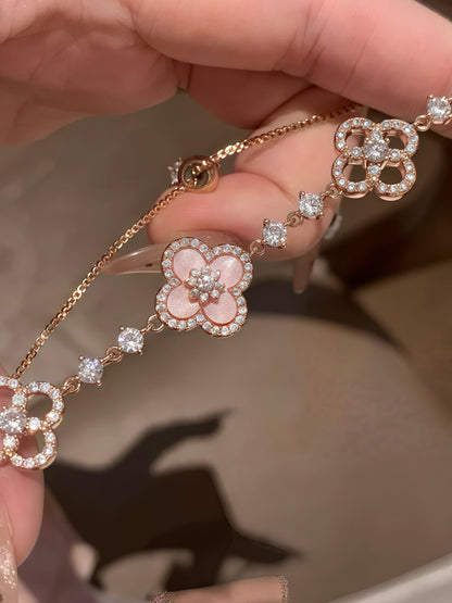 Pink Cleef Bracelet