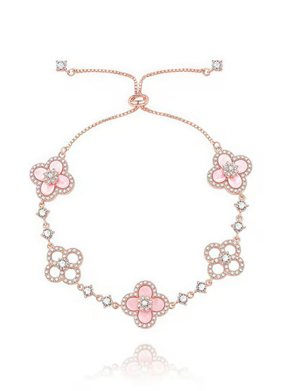 Pink Cleef Bracelet