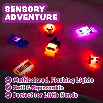 The Silent Night Light Up Car Set