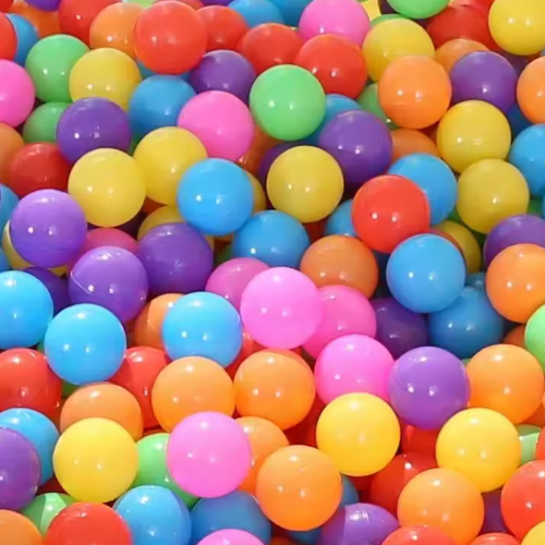 100 Safe & Child Friendly Plastic Balls