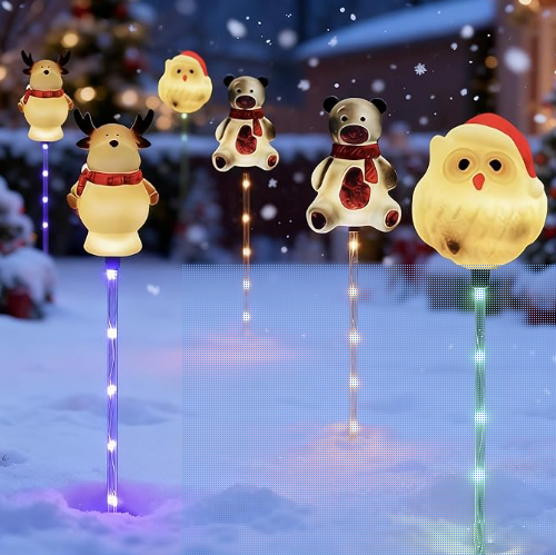 Smart Christmas Solar Lamps