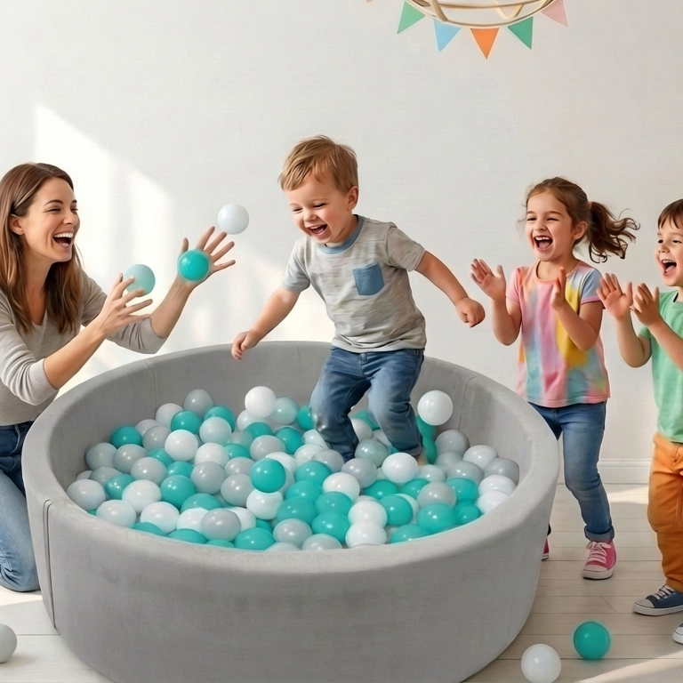 Safe & Durable Infant Baby Ball Pit