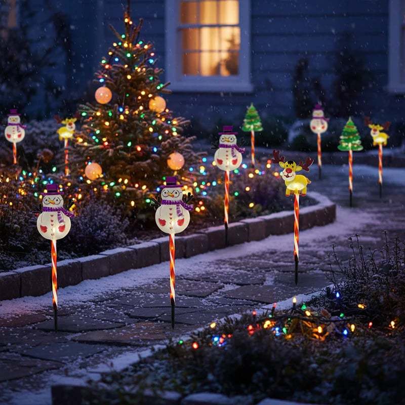 Smart Christmas Solar Lamps